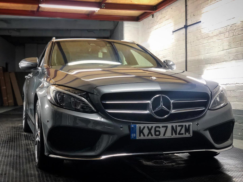 Mercedes C-Class in for end of lease preparation