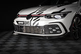 APR Carbon Fibre Front Bumper Trims - Golf MK8 GTI