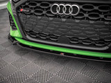 Maxton Design Gloss Black Front Splitter V.1 Audi RS3 8Y (2020-)
