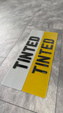 Tinted Show plates