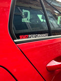 KWJ Performance Window Decal – Car Window Sticker